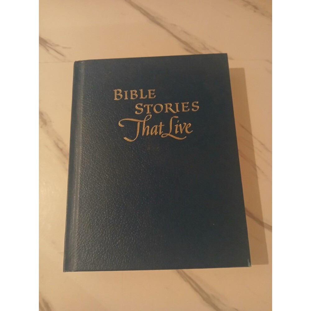 BIBLE STORIES THAT LIVE * 1966 Patricia Summerlin Martin * HC Book